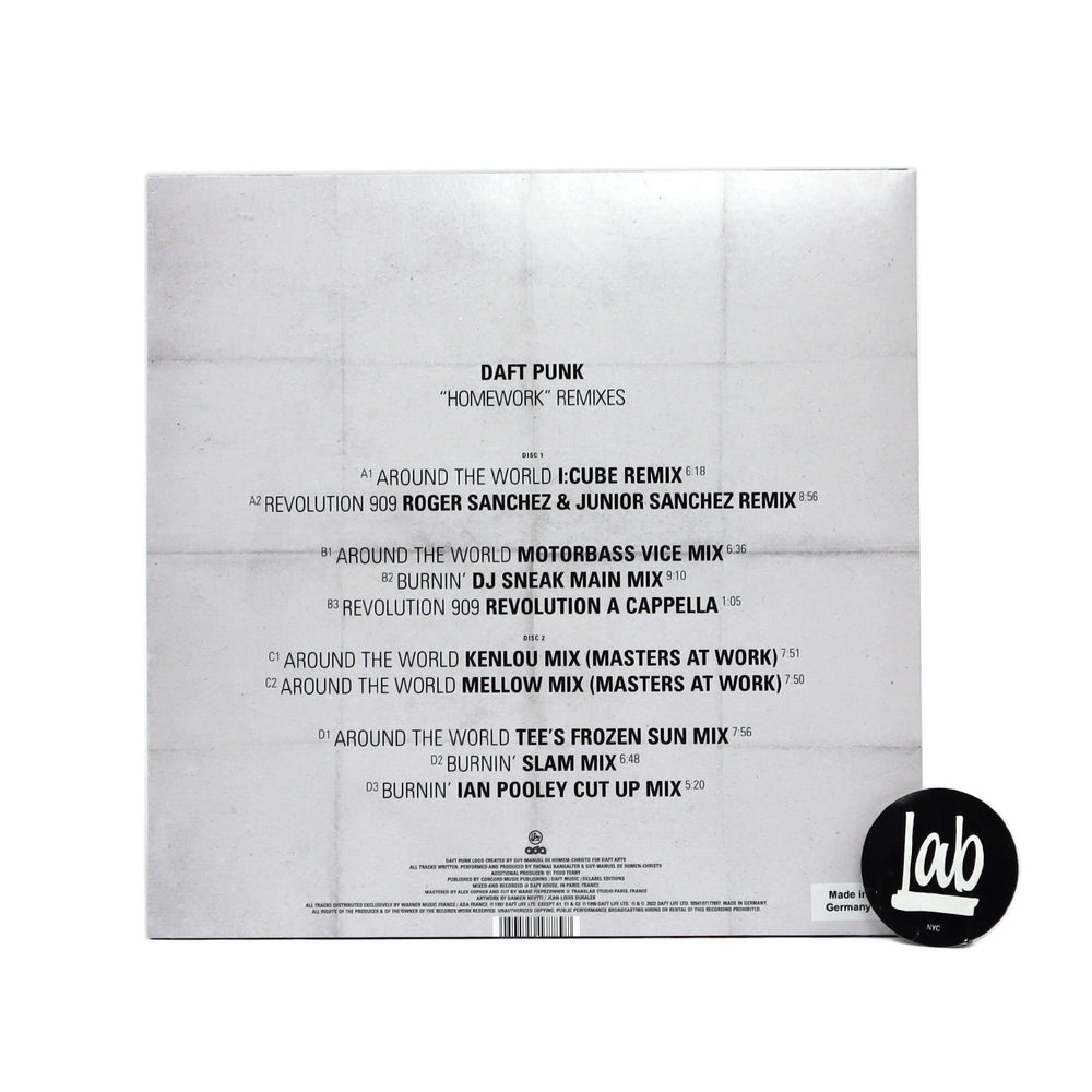 Daft Punk: Homework - Remixes Vinyl 2LP
