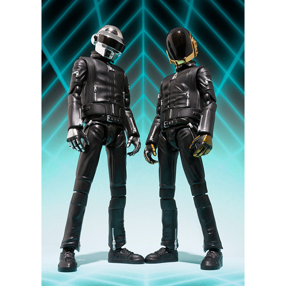 ダフトパンク DAFT PUNK リアルアクションヒーローズ フィギュアセット Bandai Japan: Daft Punk Figuarts Action Figure Set