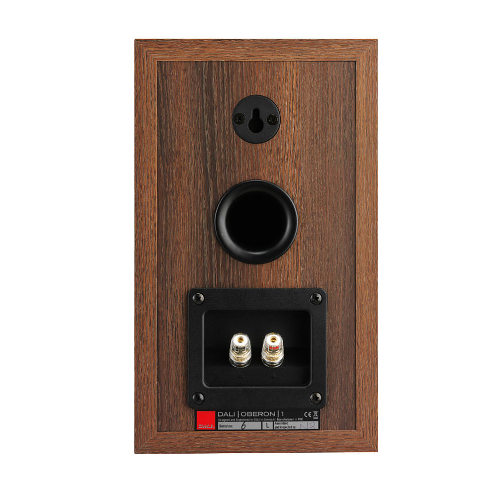 Dali: Oberon 1 Passive Bookshelf Speakers - Dark Walnut (Pair)