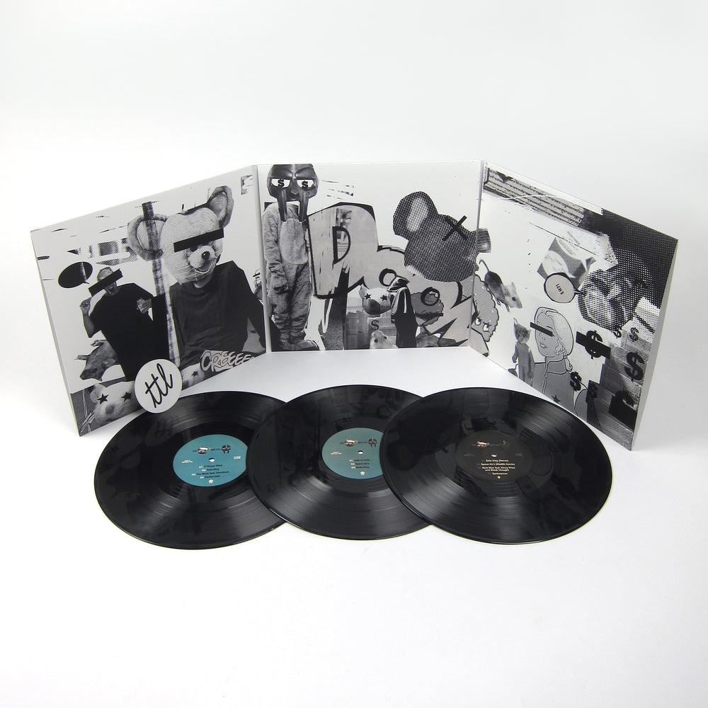 Dangerdoom: Mouse & The Mask - Metalface Edition (MF Doom, Dangermouse) Vinyl 2LP+12" - LIMIT 2 PER CUSTOMER