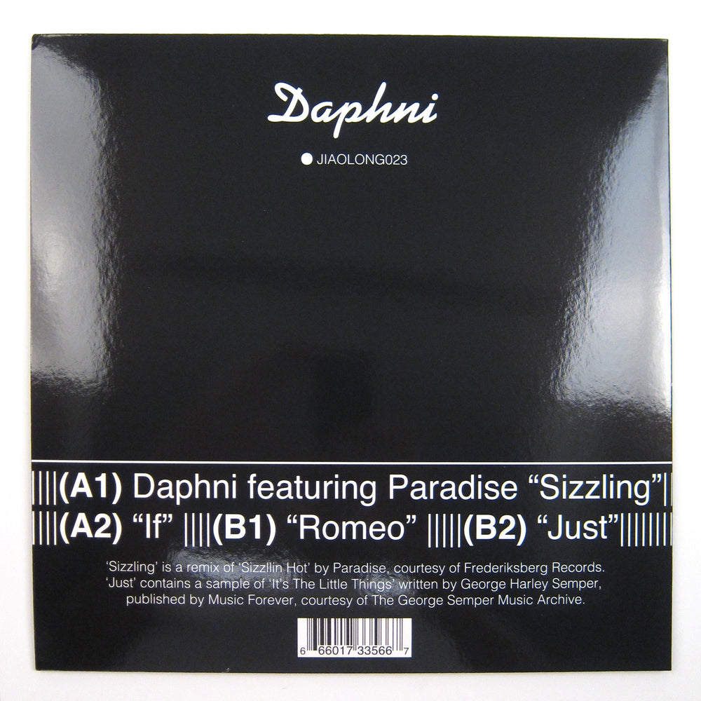 Daphni: Sizzling EP Vinyl 12"
