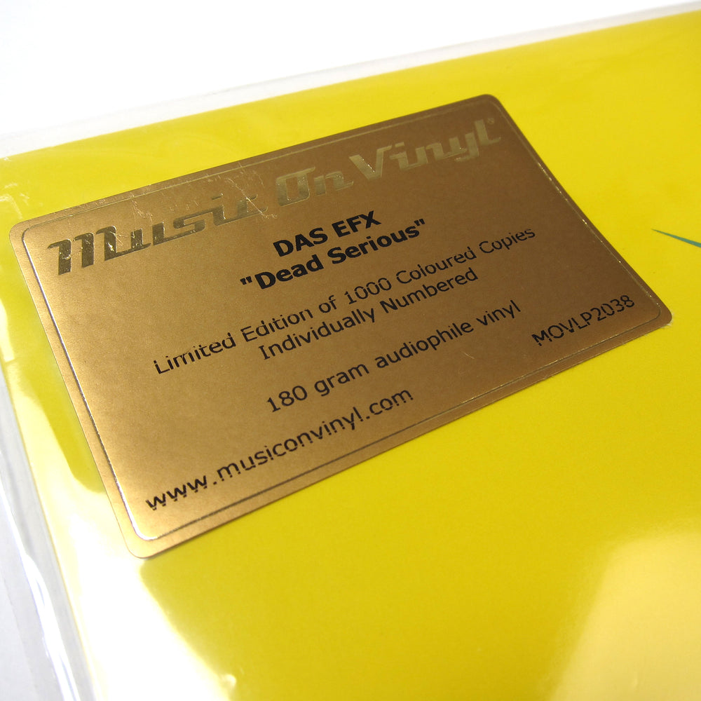 Das EFX: Dead Serious (Music On Vinyl 180g, Colored Vinyl) Vinyl LP