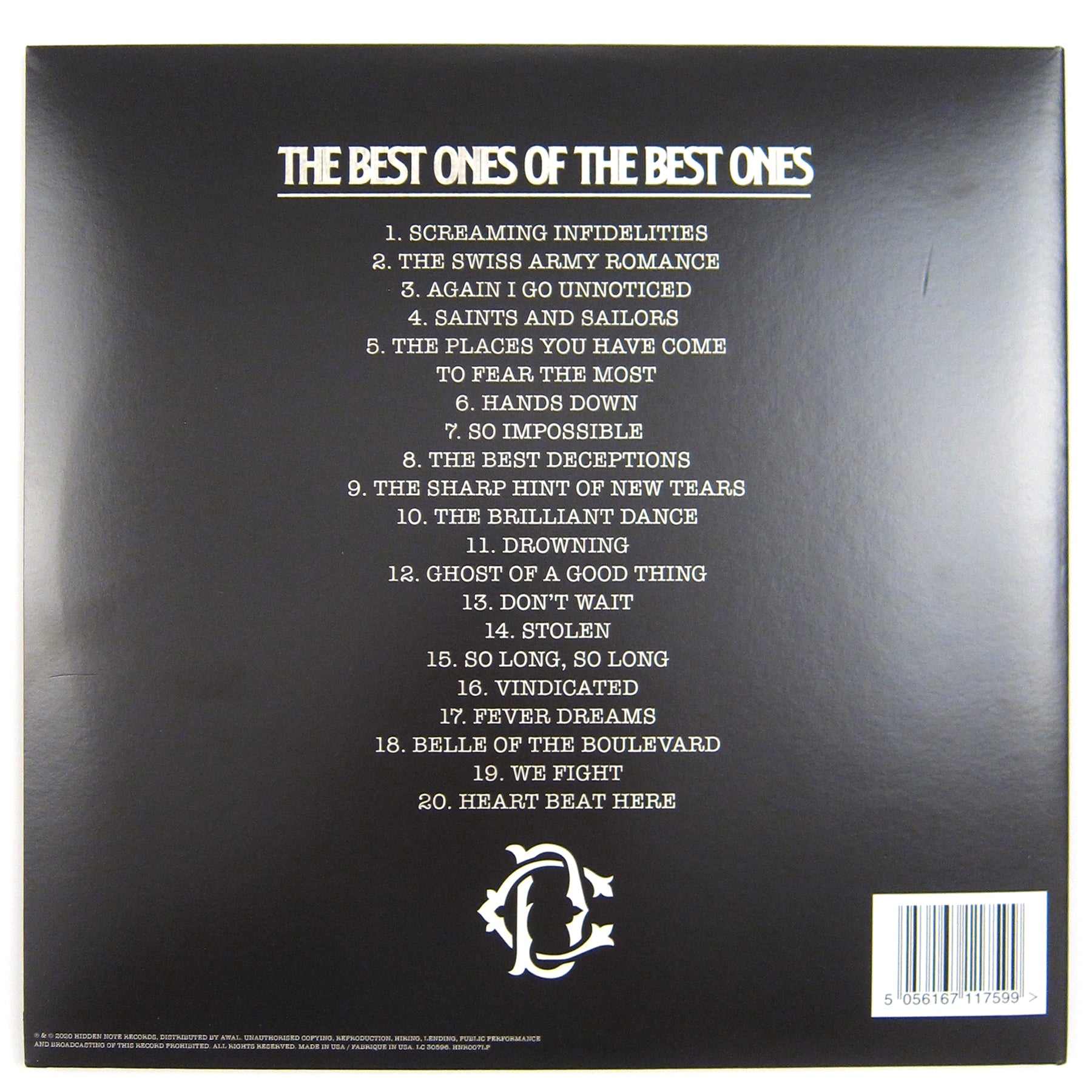 Dashboard Confessional Best Ones Of The Best Ones (Cream Colored Viny