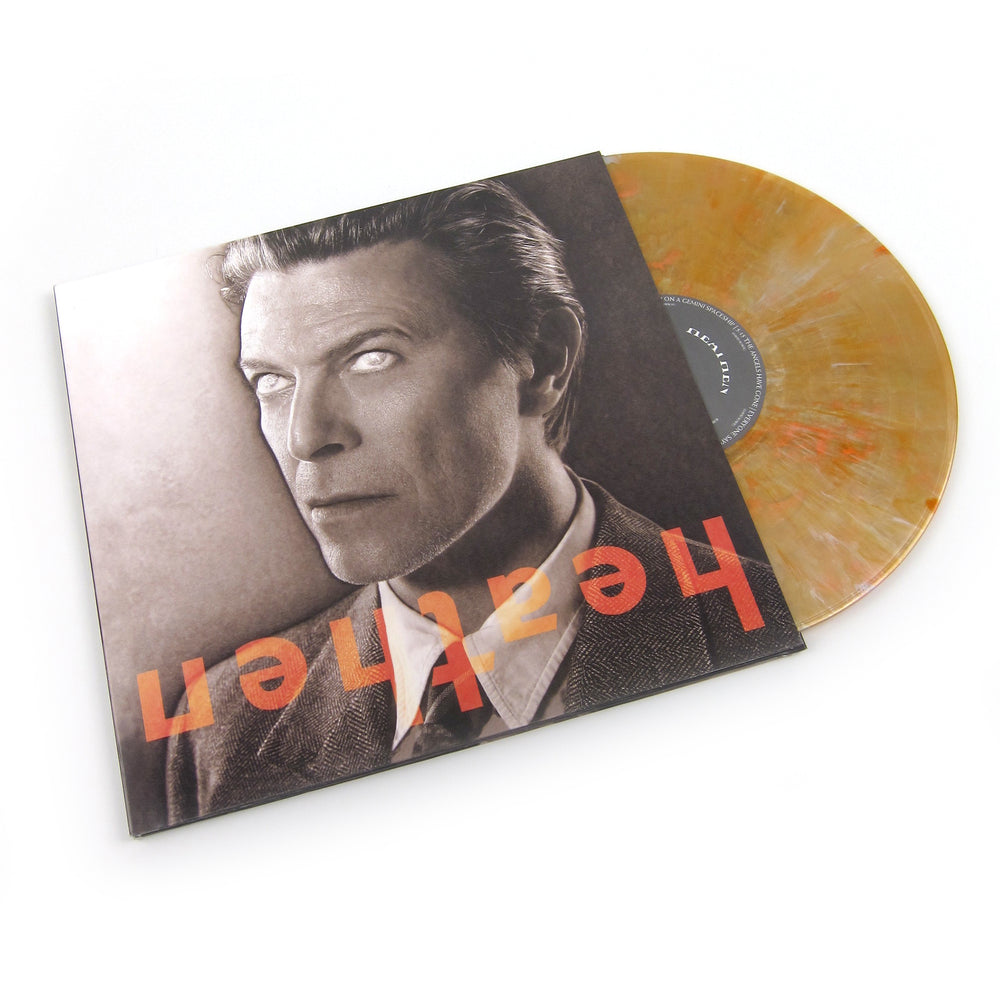 David Bowie: Heathen (Platinum & Orange Swirl Colored Vinyl) Vinyl LP