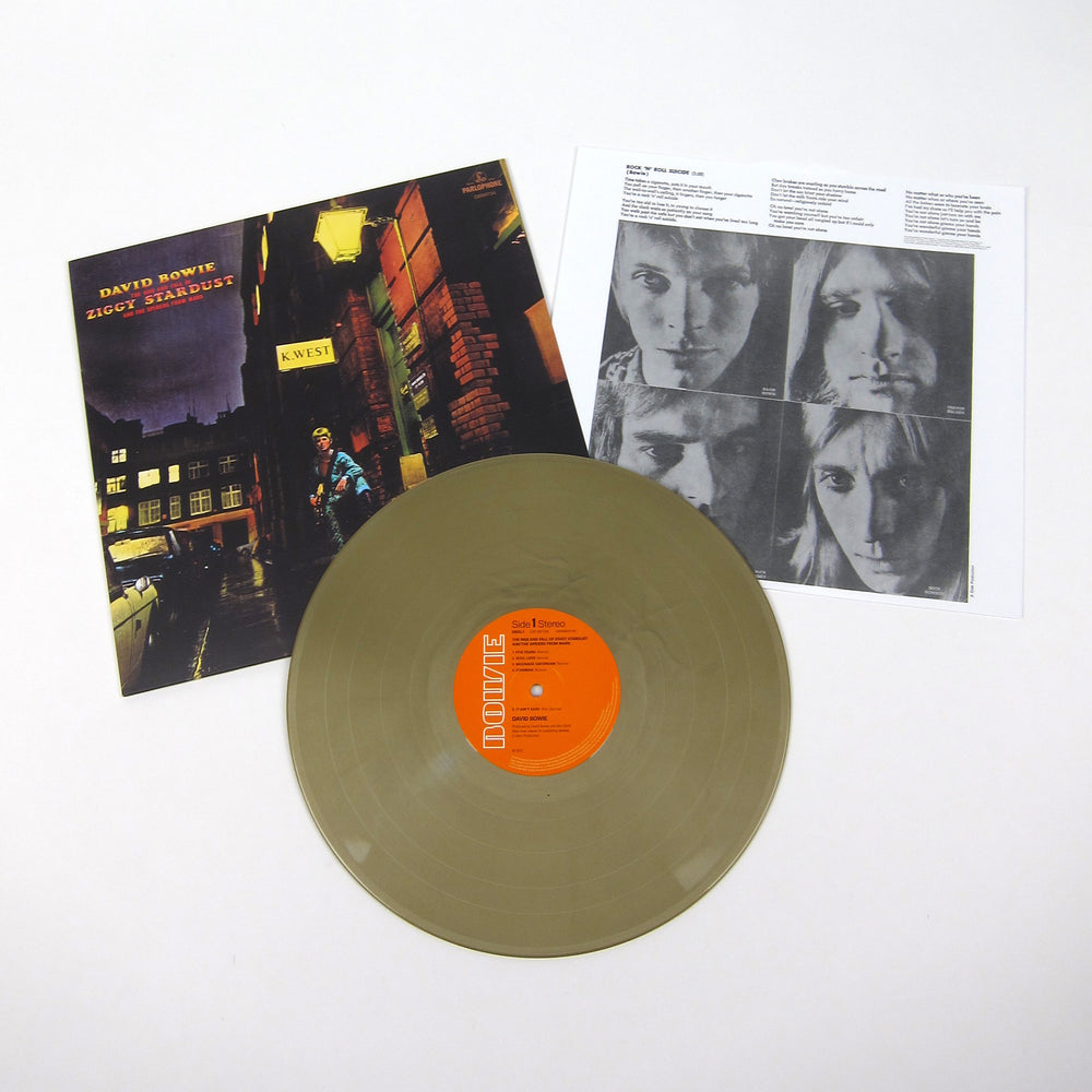 David Bowie: The Rise and Fall Of Ziggy Stardust And The Spiders From Mars (Gold Colored Vinyl) Vinyl LP