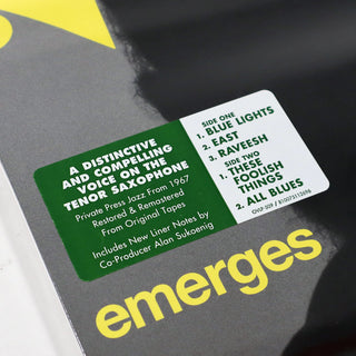 D.B.Shrier Quartet: D.B. Shrier Emerges Vinyl LP