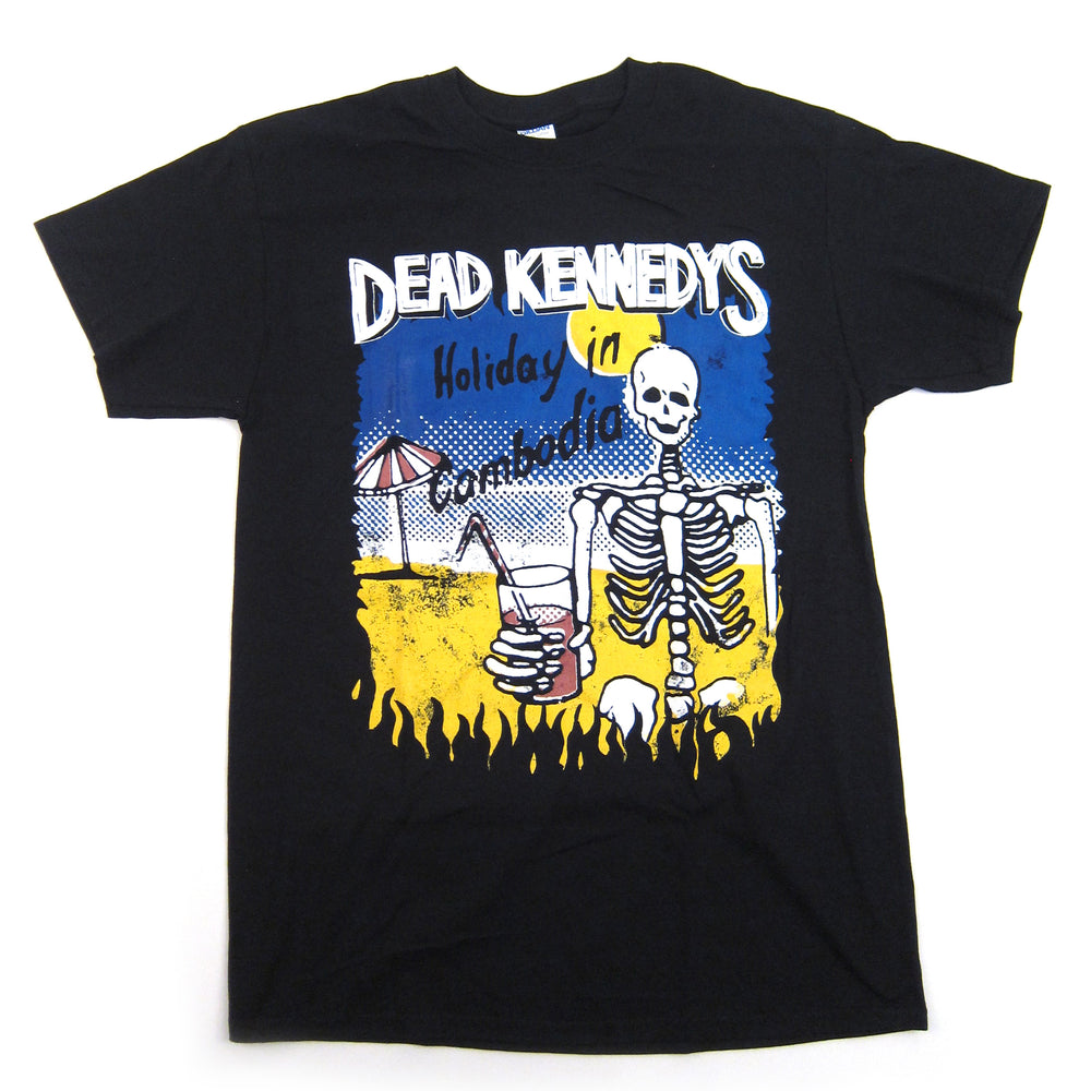 Dead Kennedys: Cambodian Skeleton Shirt - Black