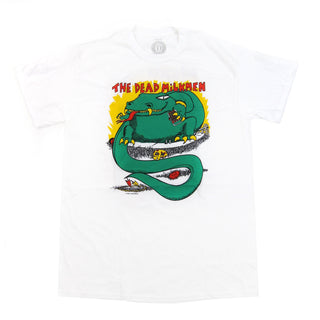 The Dead Milkmen: Big Lizard In My Backyard Shirt - White