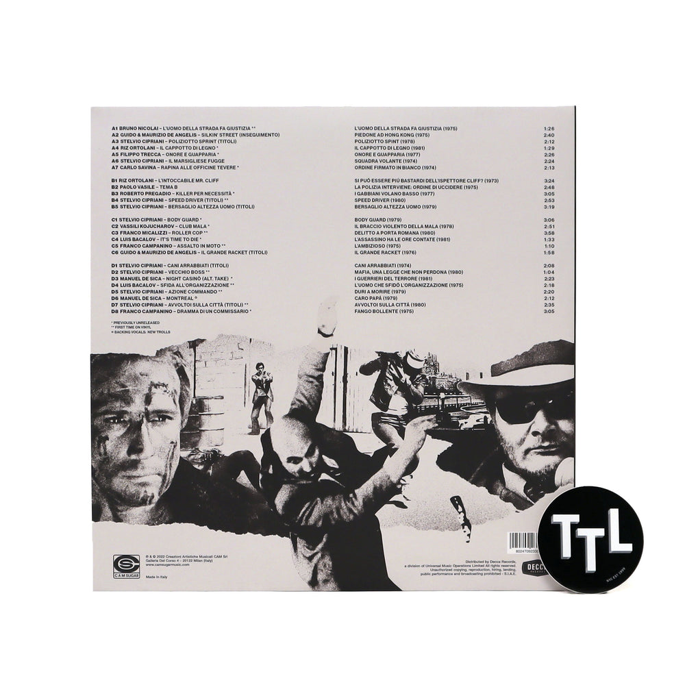 Decca Records: Piombo - Crime-Funk Sound Of Italian Cinema (1973-81) Vinyl 2LP