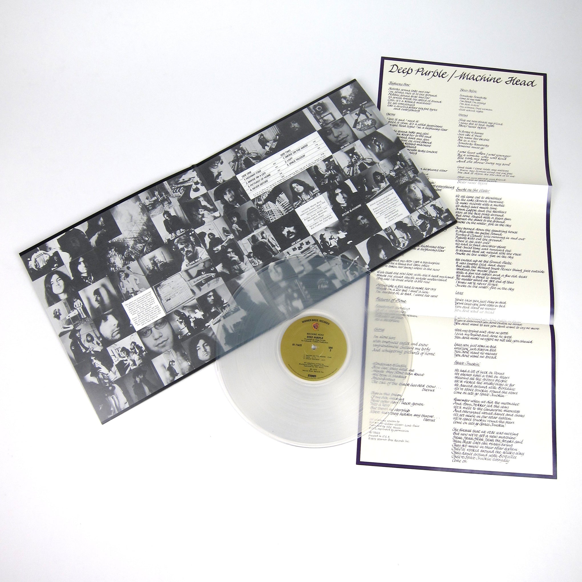 Deep Purple: Machine Head (Clear Vinyl) Vinyl LP — TurntableLab.com
