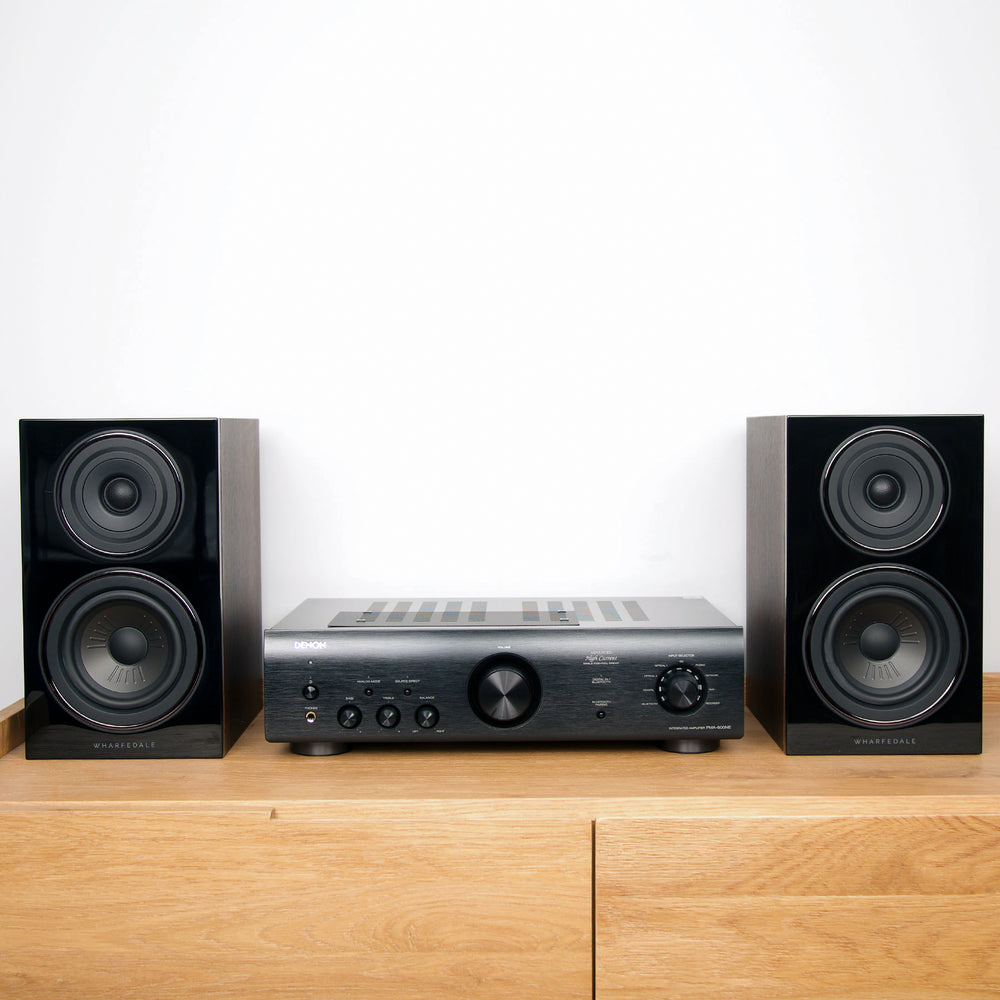 Wharfedale Diamond 12.2 1 Denon: PMA-600NE / Wharfedale Diamond 12.1 / Amplifier + Speaker Packa — TurntableLab.com