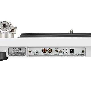 Denon: DP-450USB Turntable - White (DP450USBWT) usb detail