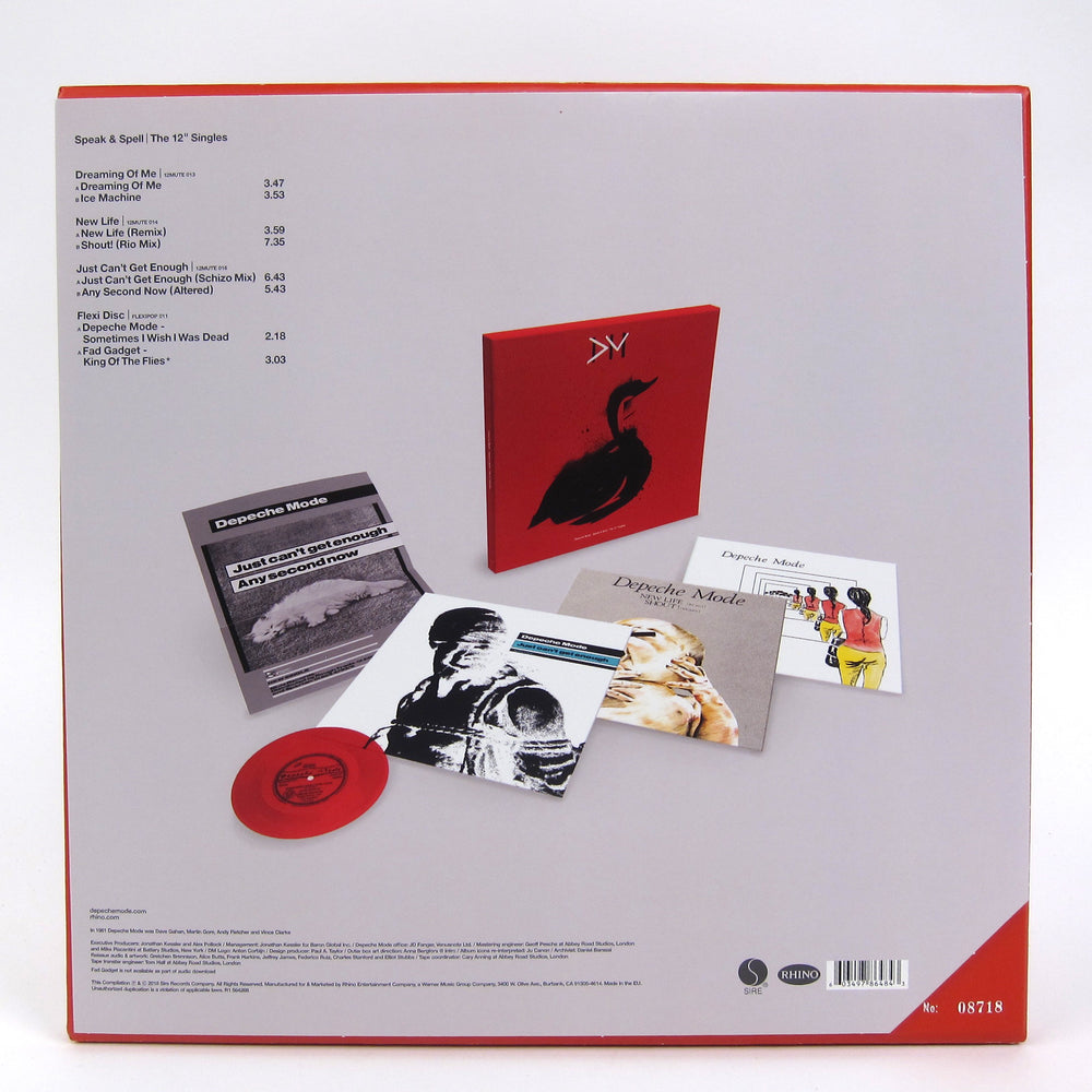 Depeche Mode: Speak & Spell - 12" Singles Collection Vinyl 3x12"+Flexidisc
