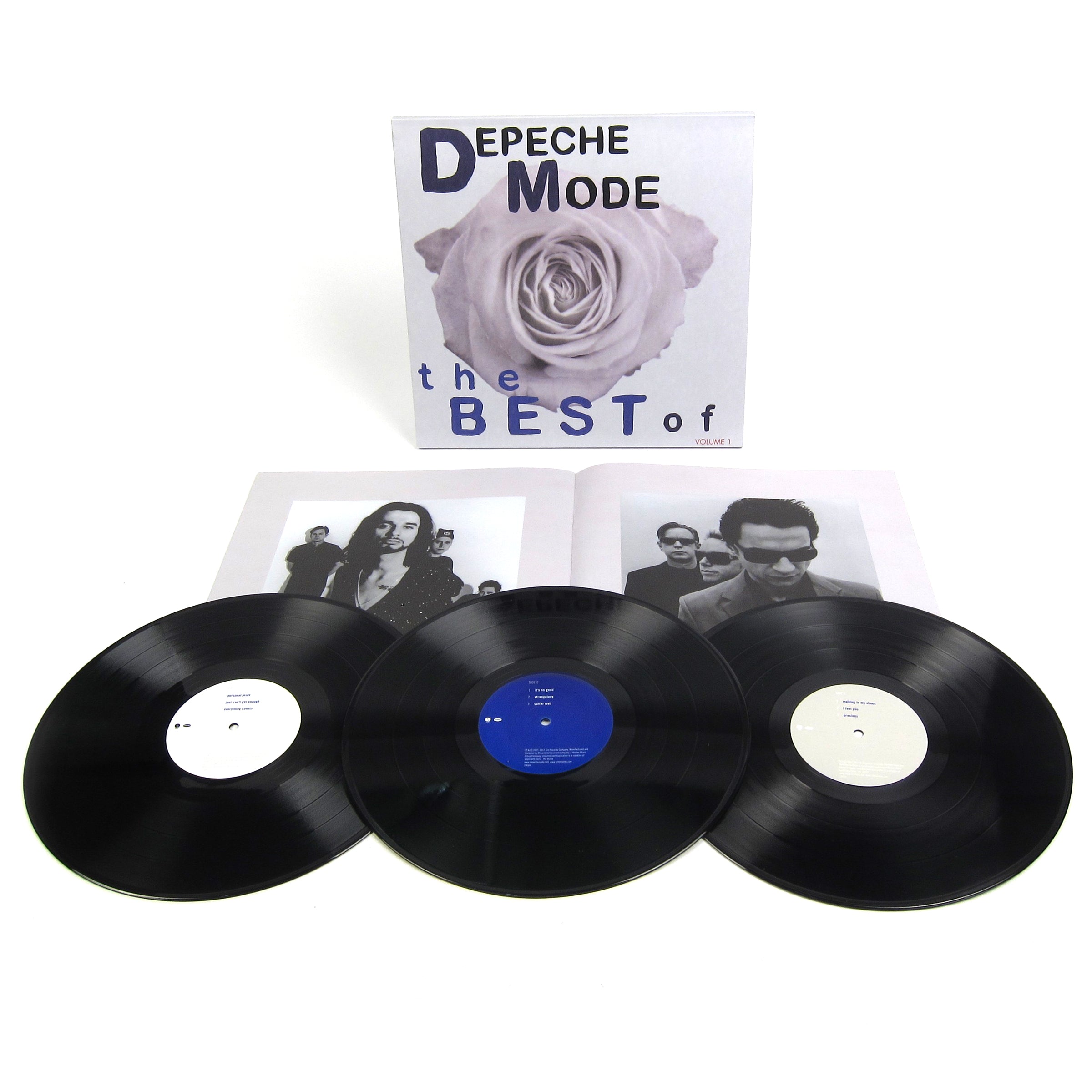 Depeche Mode: The Best Of (Volume 1) Vinyl 3LP TurntableLab.com Depeche Mode: The Best Of (Volume 1) Vinyl 3LP TurntableLab.com