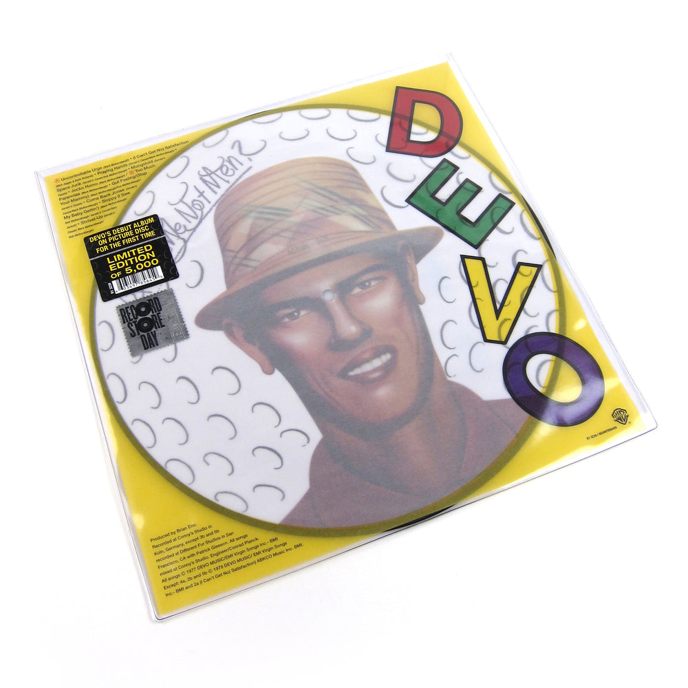 Devo: Q - Are We Not Men A - We Are Devo! (Pic Disc) Vinyl LP (Record Store Day)