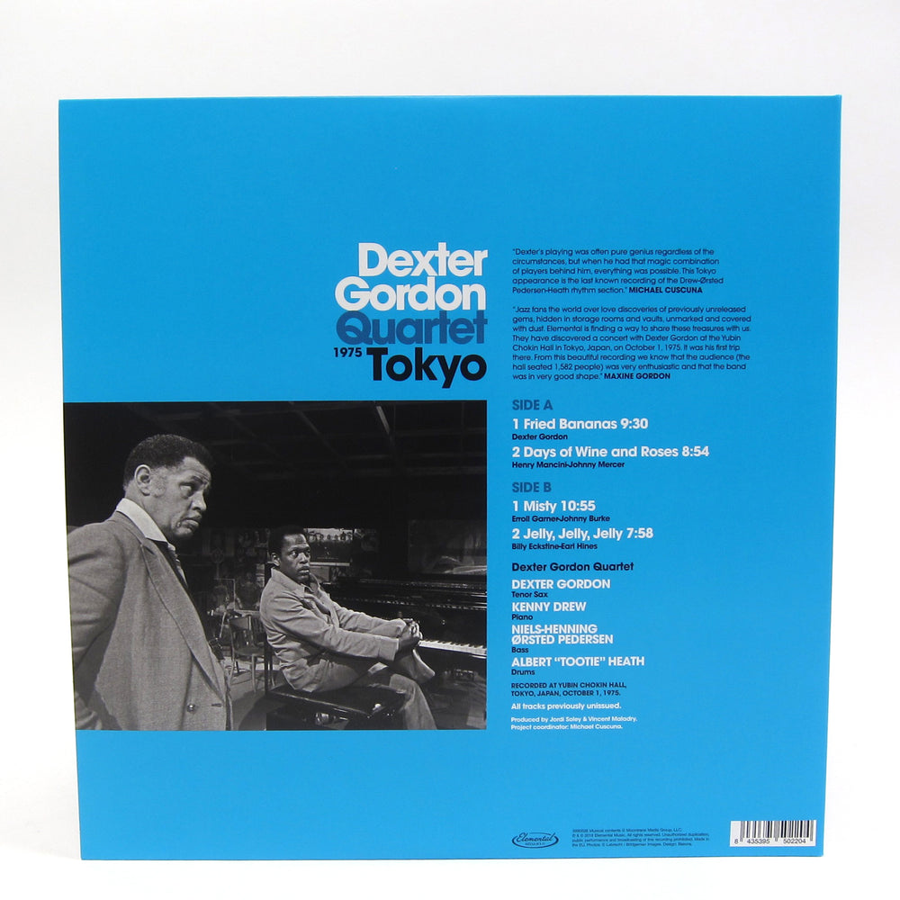 Dexter Gordon Quartet: Tokyo 1975 (180g) Vinyl LP