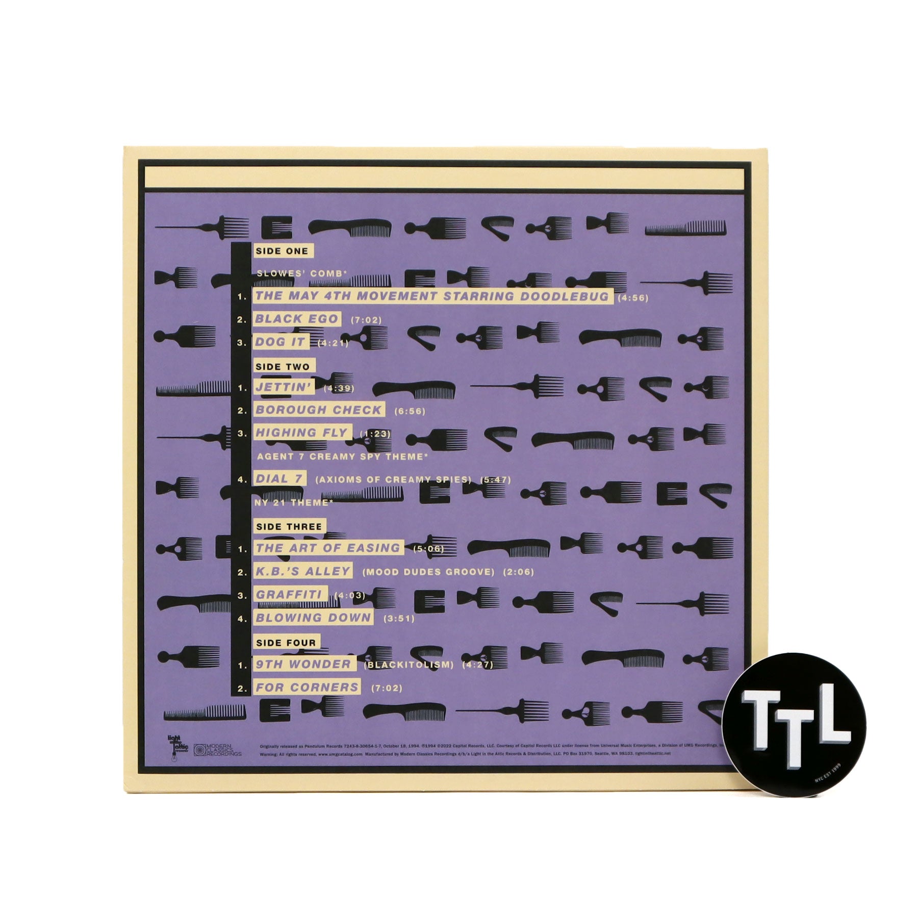 Digable Planets: Blowout Comb (Purple Center Colored Vinyl) Vinyl