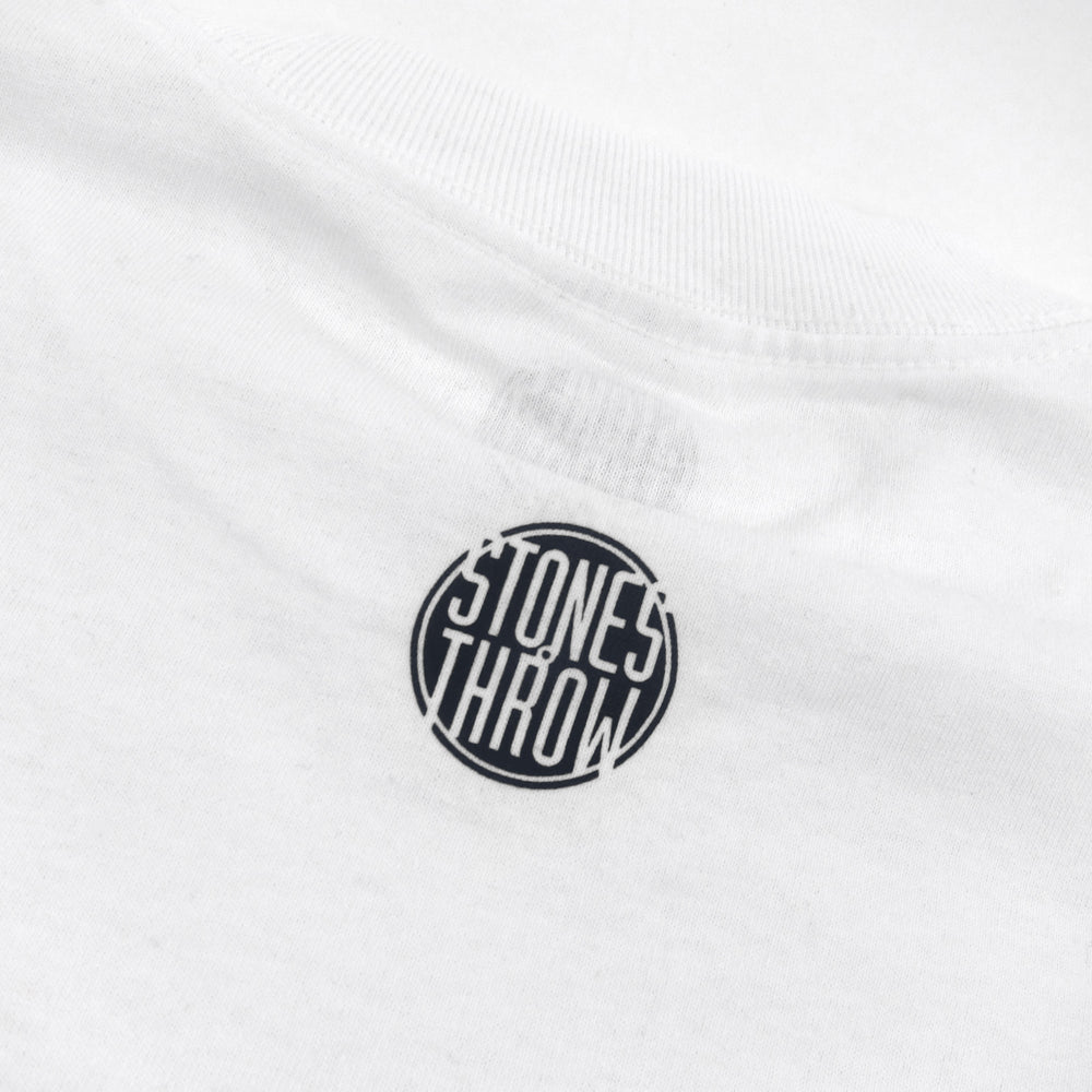 Stones Throw: Dilla Donuts Stencil Shirt - White / Black