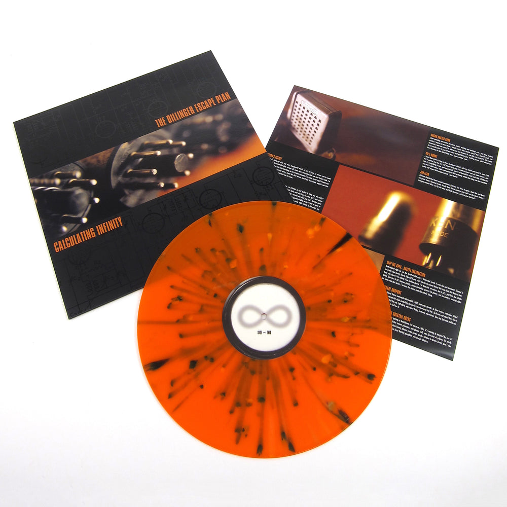 The Dillinger Escape Plan: Calculating Infinity (Orange Splatter Colored Vinyl) Vinyl LP