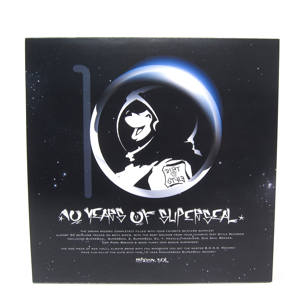 QBert: Best Of Skratchy Seal - 10 Years Of Skratchy Seal (Coke Bottle Clear Colored Vinyl) Vinyl LP