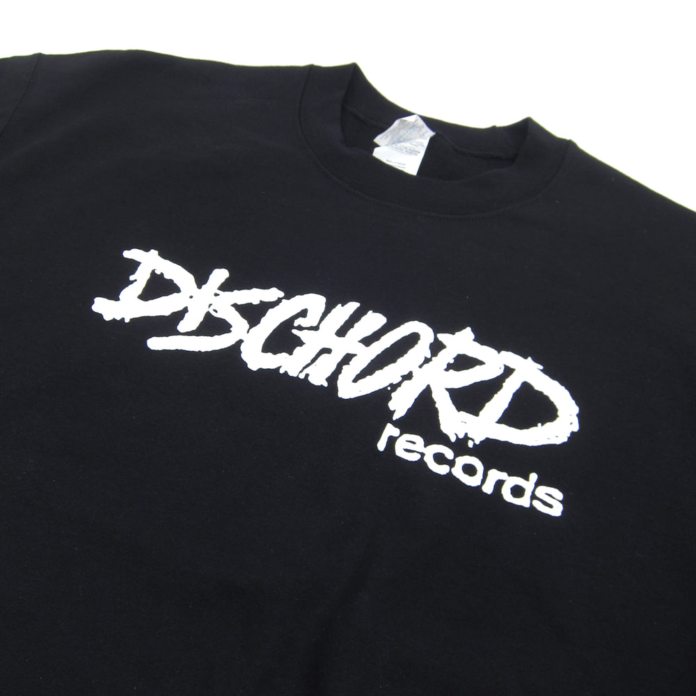 Dischord Records: Old Logo Crewneck Sweatshirt - Black