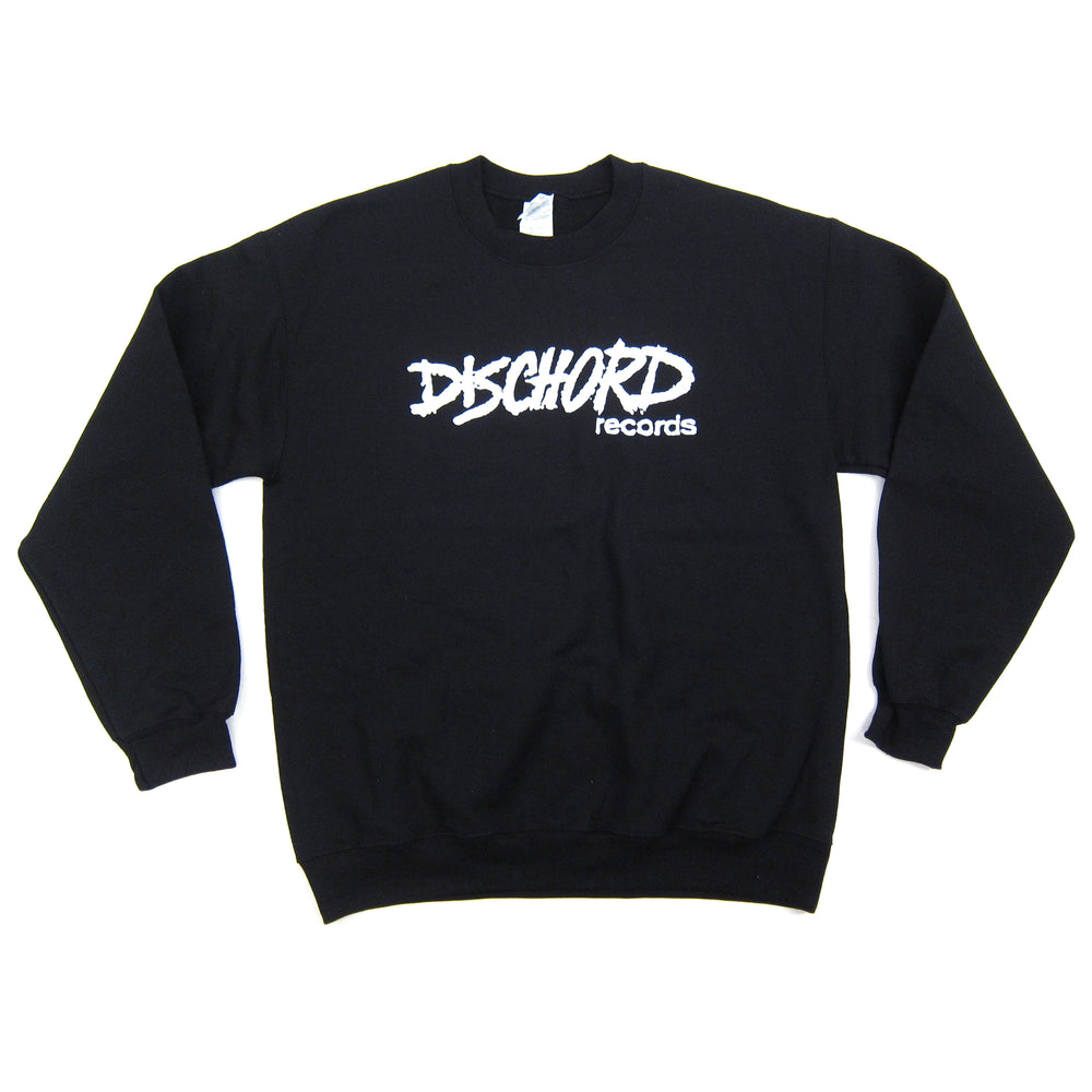 Dischord Records: Old Logo Crewneck Sweatshirt - Black