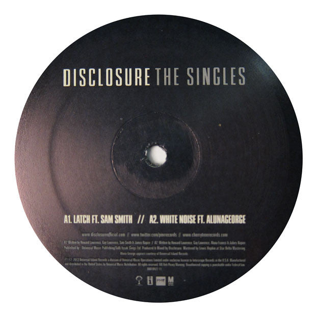 Disclosure: The Singles (Latch, White Noise, You & Me) EP 2