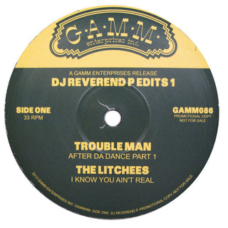 DJ Reverend P: Edits Part 1 (Marvin Gaye, Chi-Lites) 12"