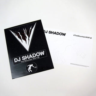 DJ Shadow: The Mountain Will Fall Vinyl 2LP stencils