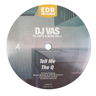 DJ Vas: Re-Edits & More Vol.4 (The Voice Of Q, Curtis Mayfield, Rare Gems Odyssey, Cameo) Vinyl 12"