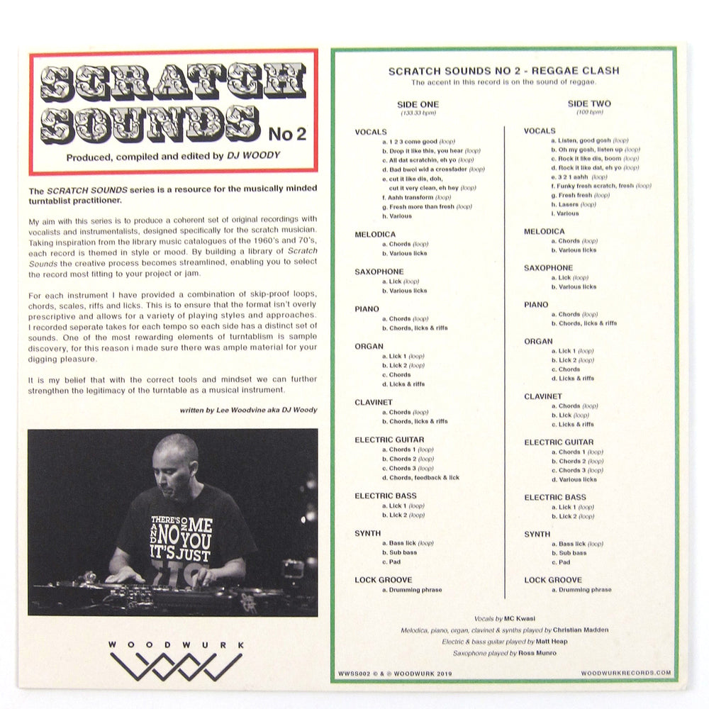 DJ Woody: Scratch Sounds No.2 Vinyl 12"