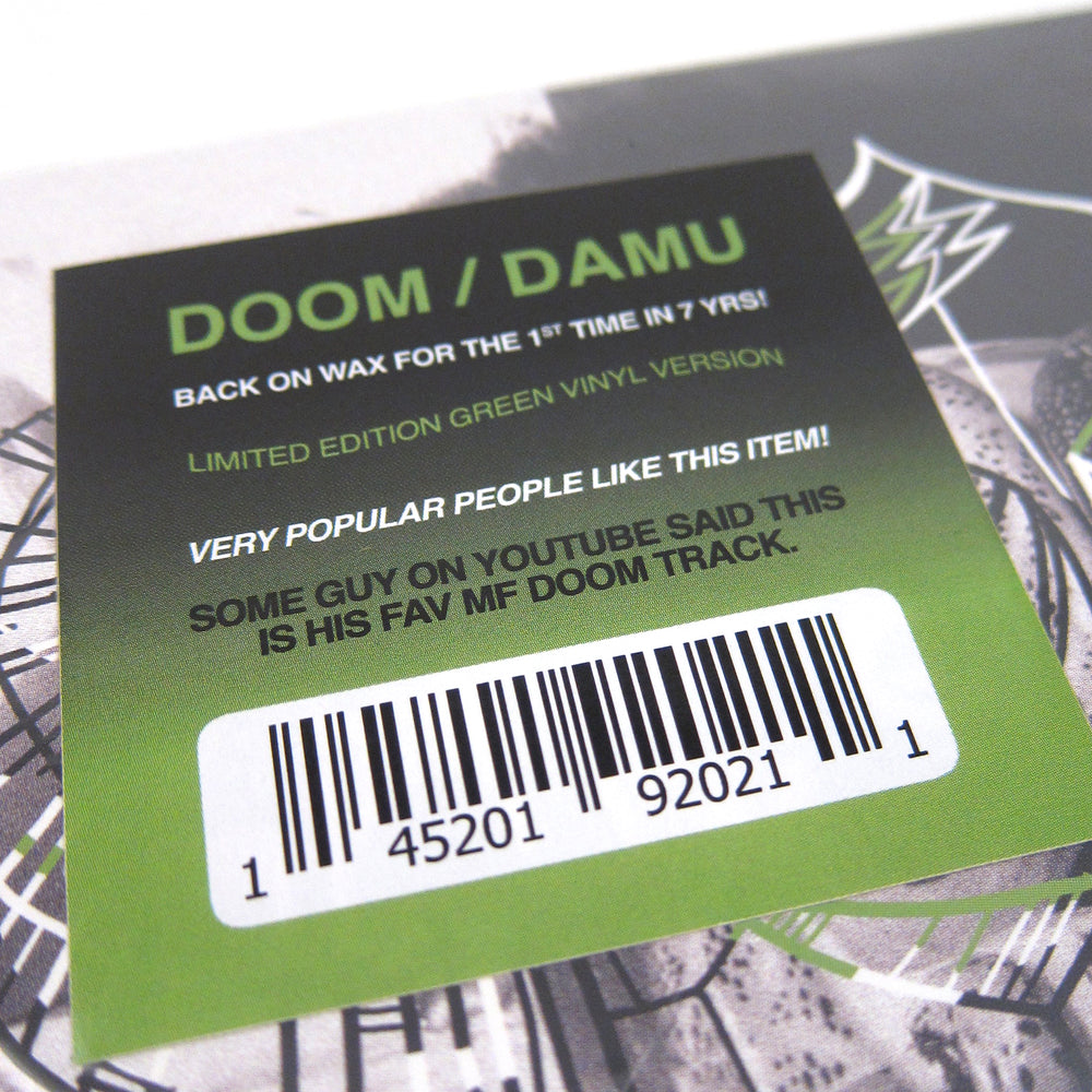 MF Doom x Damu The Fudgemunk: Coco Mango Sliced & Diced (Colored Vinyl) Vinyl 7" - LIMIT 1 PER CUSTOMER