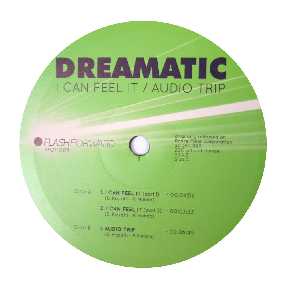 Dreamatic: I Can Feel It / Audio Trip Vinyl 12"