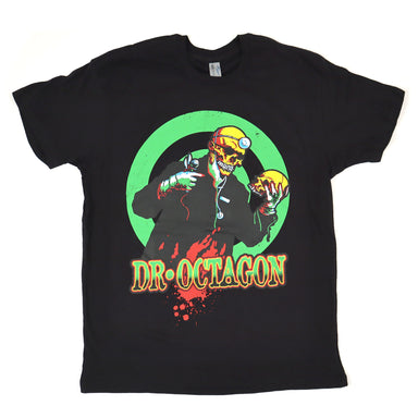 Dr. Octagon: Skull Shirt - Black