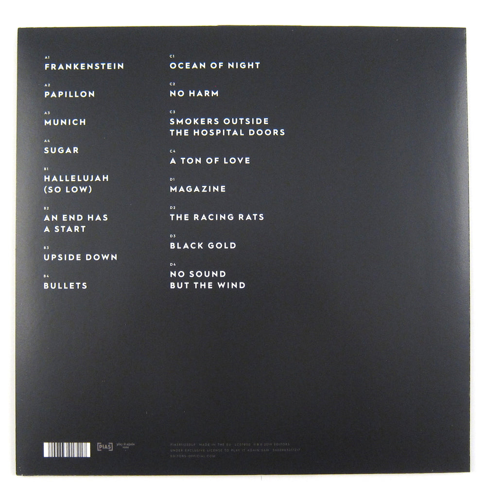 Editors: Black Gold - Best Of Editors (Colored Vinyl) Vinyl 2LP