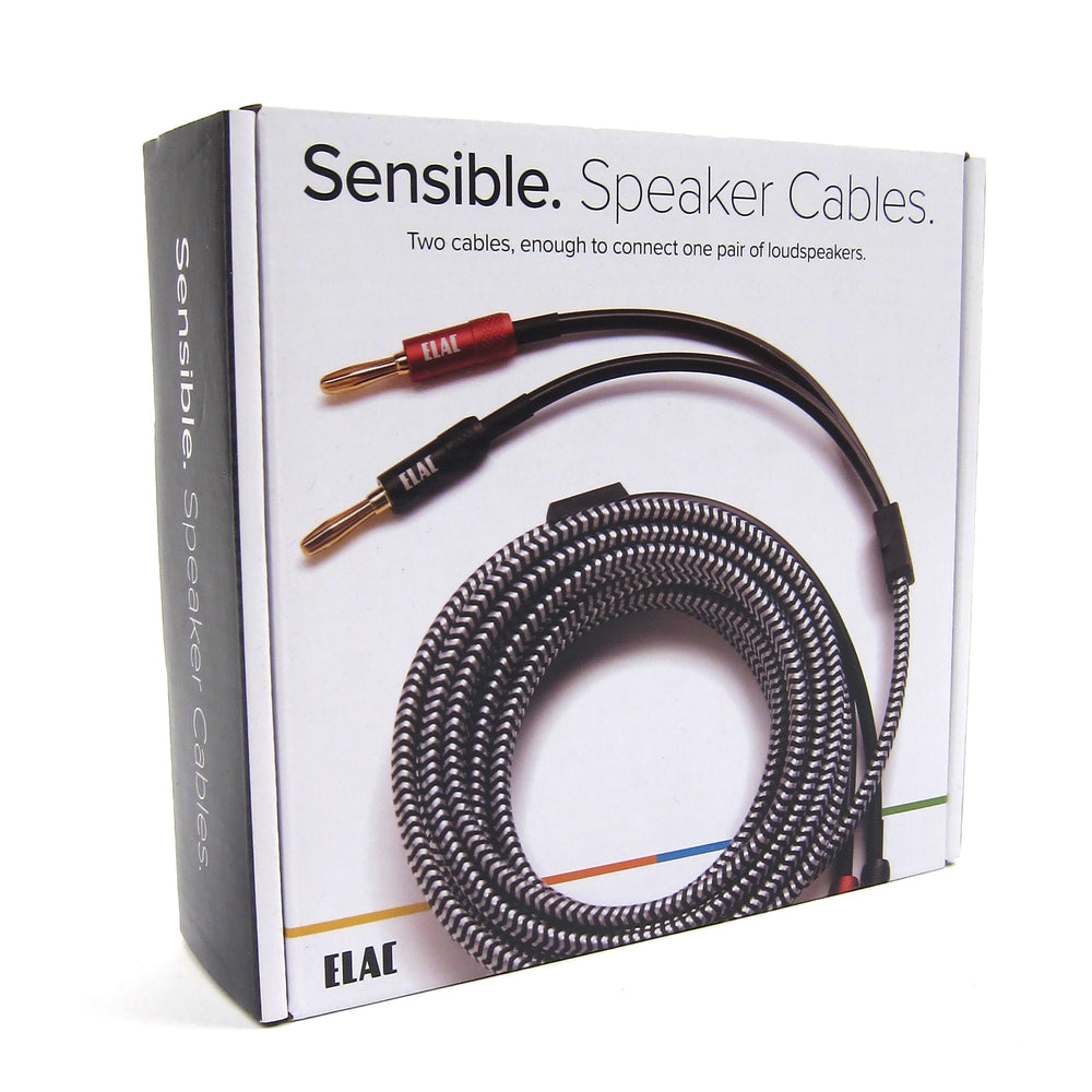 Elac: Sensible Speaker Cables 10 ft. - Pair