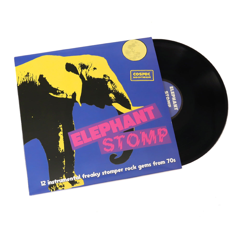 Naughty Rhythm Record: Elephant Stomp - 12 Instrumental Freaky Stomper Rock Gems From 70s Vinyl LP