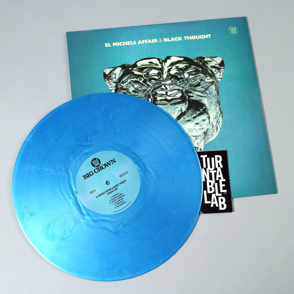 El Michels Affair & Black Thought: Glorious Game (Blue Panther Colored Vinyl) Vinyl LP - Turntable Lab Exclusive - LIMIT 1 PER CUSTOMER