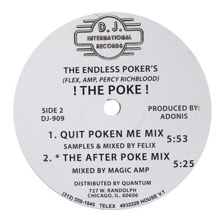 The Endless Poker's: ! The Poke ! Vinyl 12"