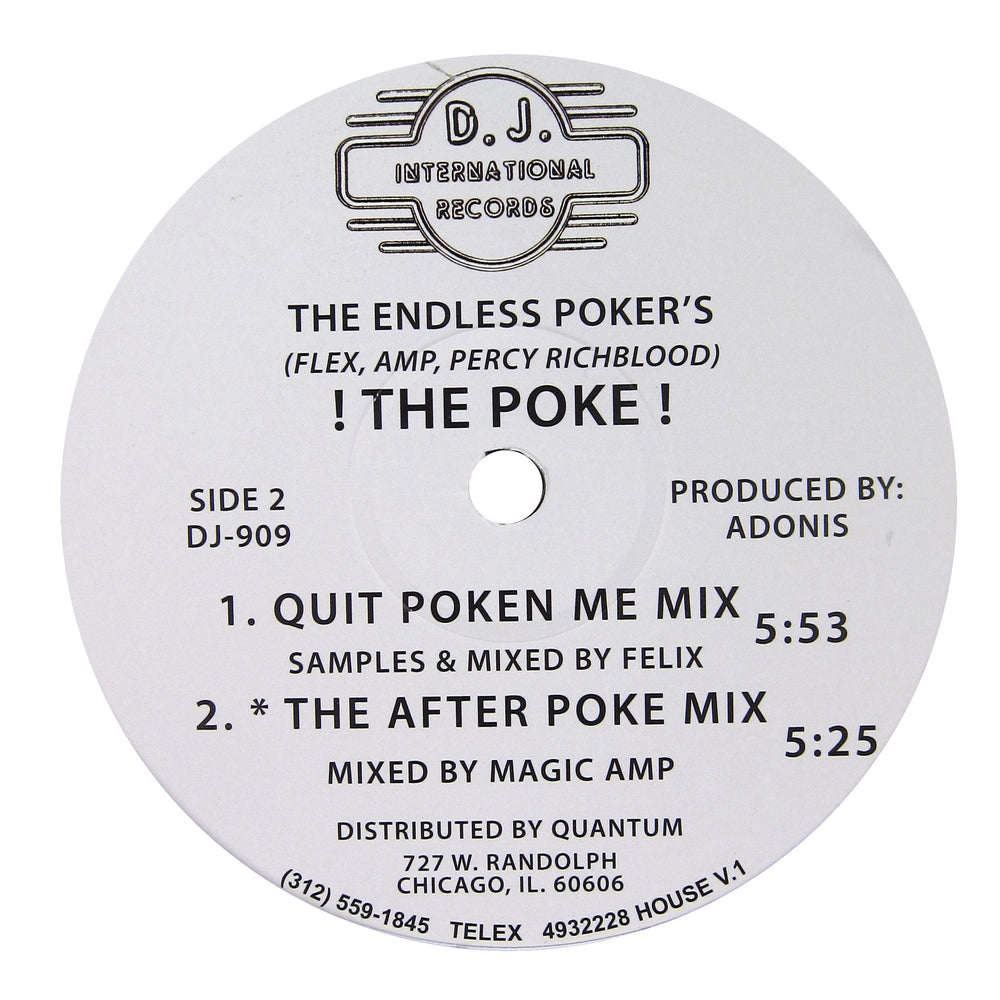 The Endless Poker's: ! The Poke ! Vinyl 12"