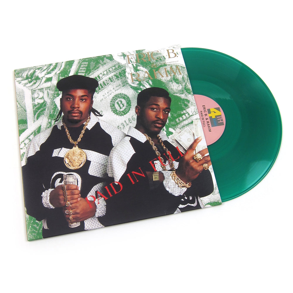 Eric B. & Rakim: Paid In Full (Green Colored Vinyl) Vinyl 2LP