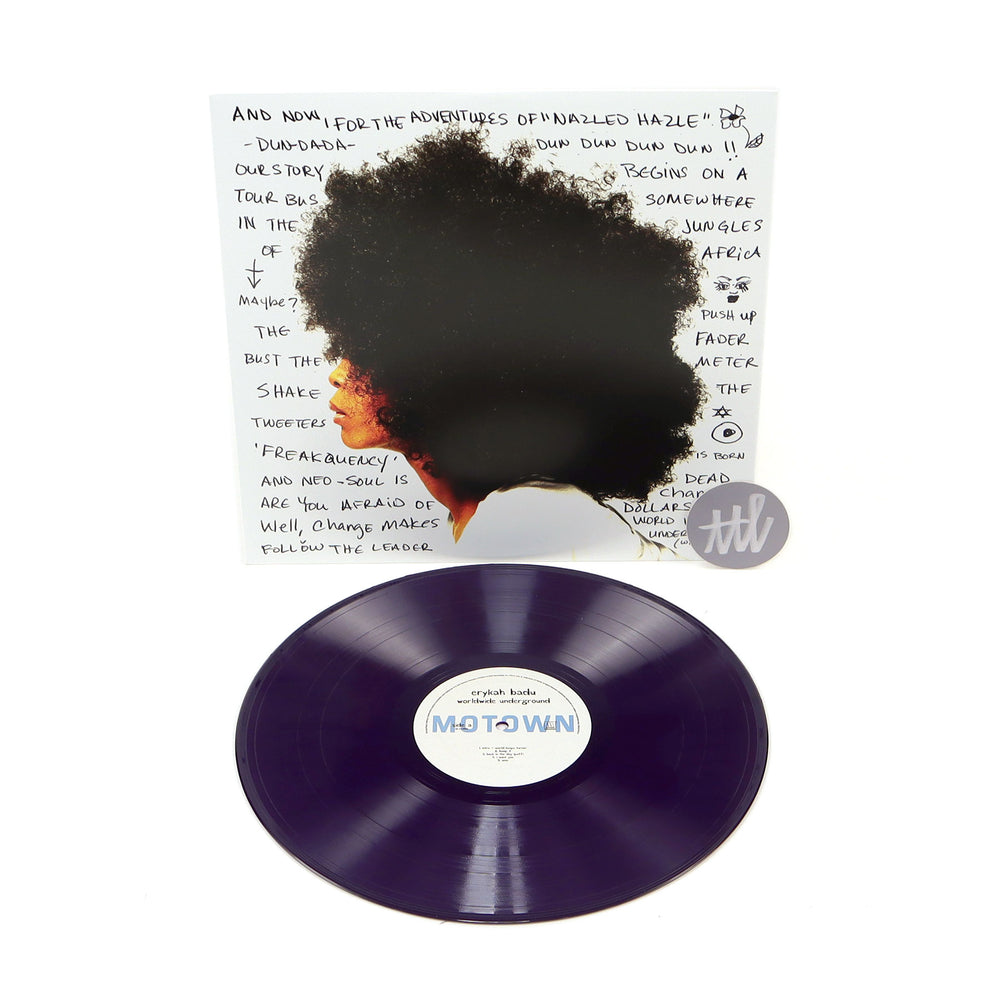 Erykah Badu: Worldwide Underground (Colored Vinyl) Vinyl LP