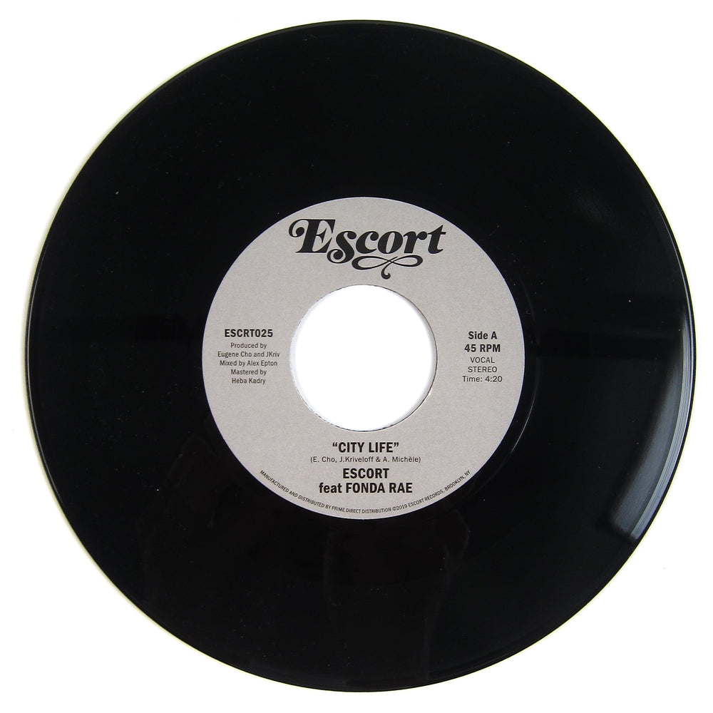 Escort: City Life (feat. Fonda Rae, Brian Jackson) Vinyl 7"