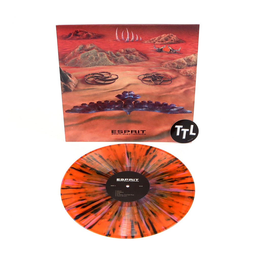 ESPRIT: 200% Electronica (Orange Splatter Colored Vinyl) Vinyl LP