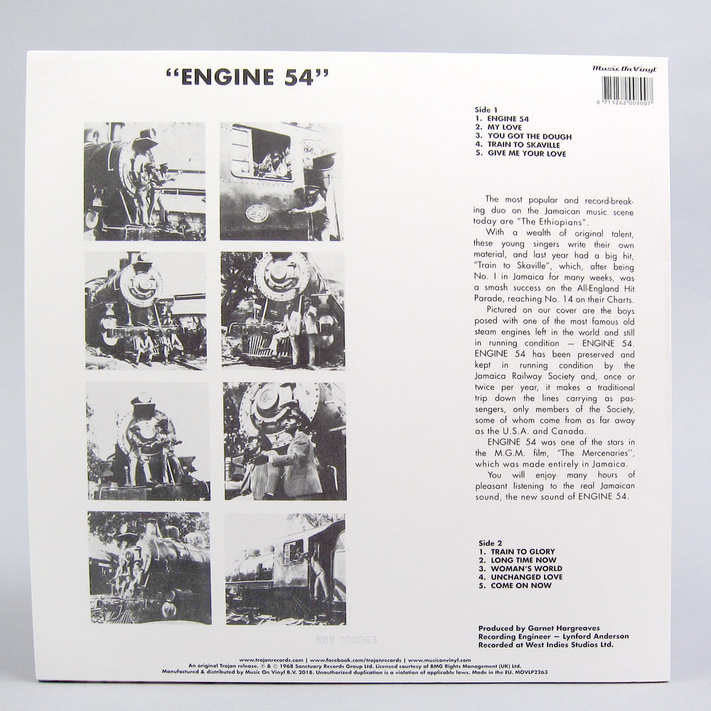 The Ethiopians: Engine 54 (Music On Vinyl 180g, Colored Vinyl) Vinyl LP