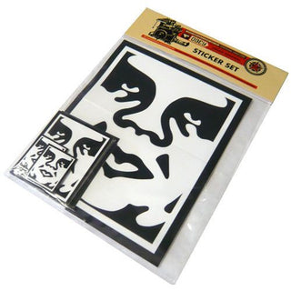 Obey: Andre Face Sticker Pack
