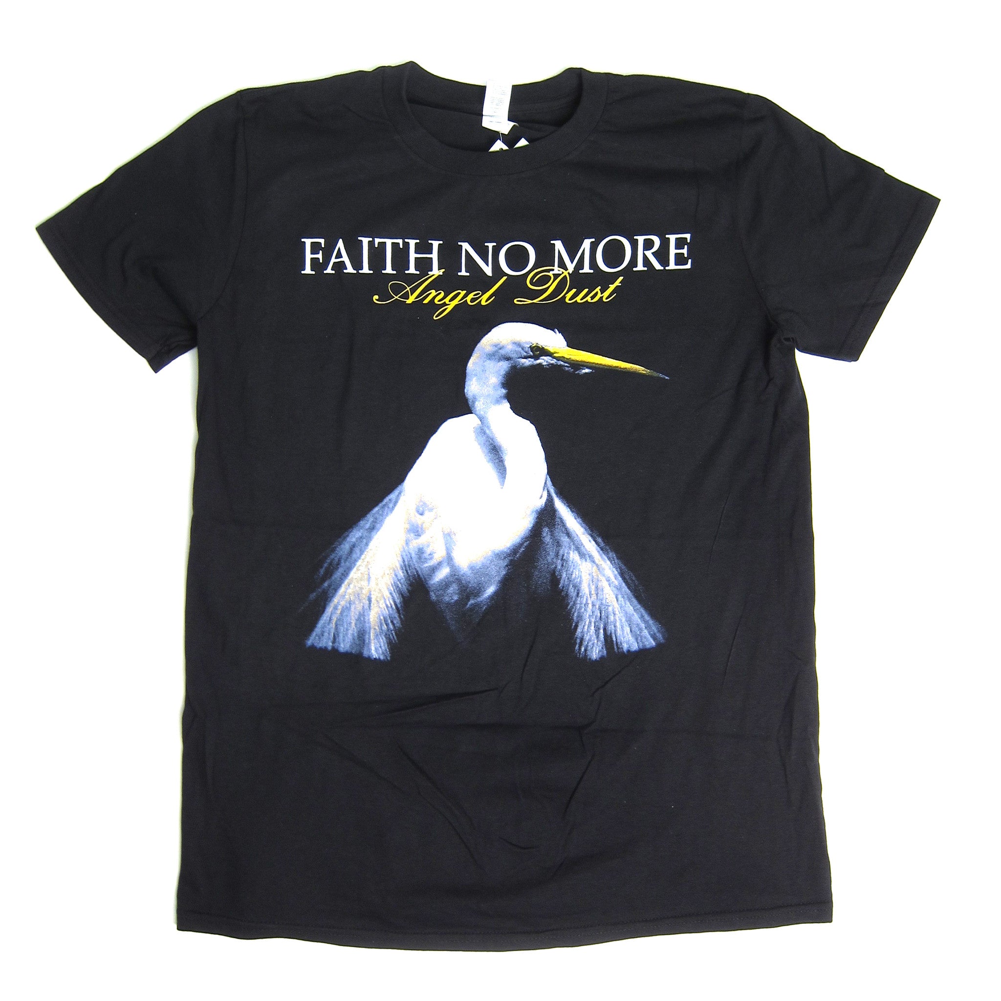 Faith No MoreフェイスノーモアバンドTシャツAngel Dust黒 Faith No More: Angel Dust Shirt - Black – TurntableLab.com