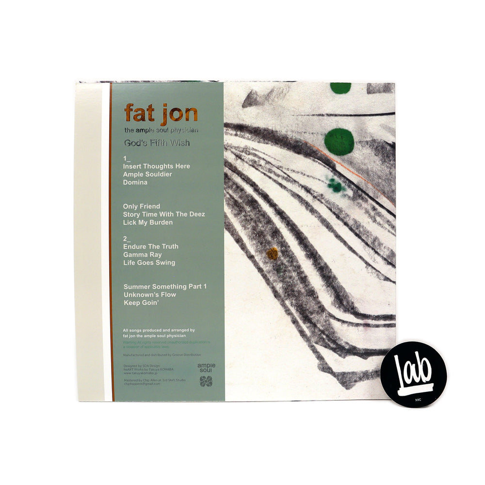 Fat Jon: God's Fifth Wish (Colored Vinyl)