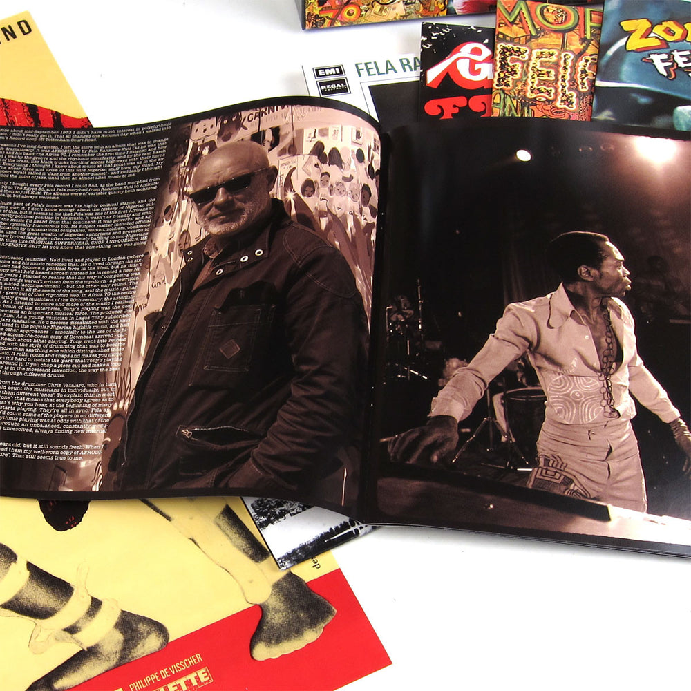 Fela Kuti: Vinyl Box Set 3 Compiled By Brian Eno (Booklet, Poster, 180g) Vinyl 7LP booklet