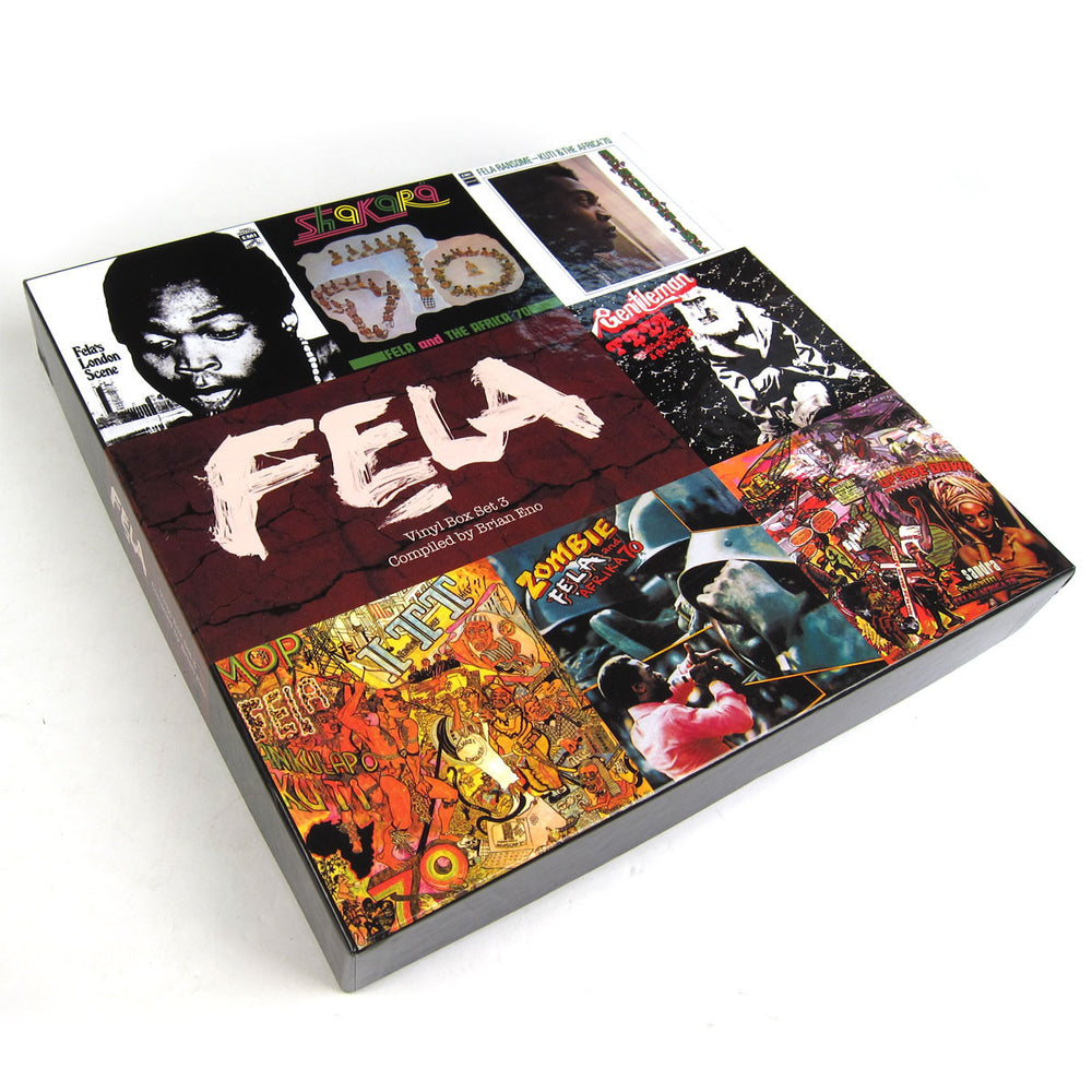 Fela Kuti: Vinyl Box Set 3 Compiled By Brian Eno (Booklet, Poster, 180g) Vinyl 7LP box
